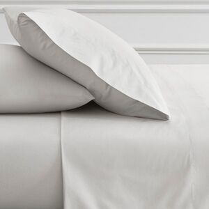 West Elm Organic Washed Cotton Percale Sheet Set, Frost Gray, Retail $129.00US